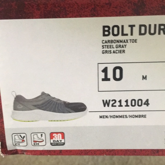 NWT Wolverine steel tow work shoes 11.5 - Picture 13 of 16